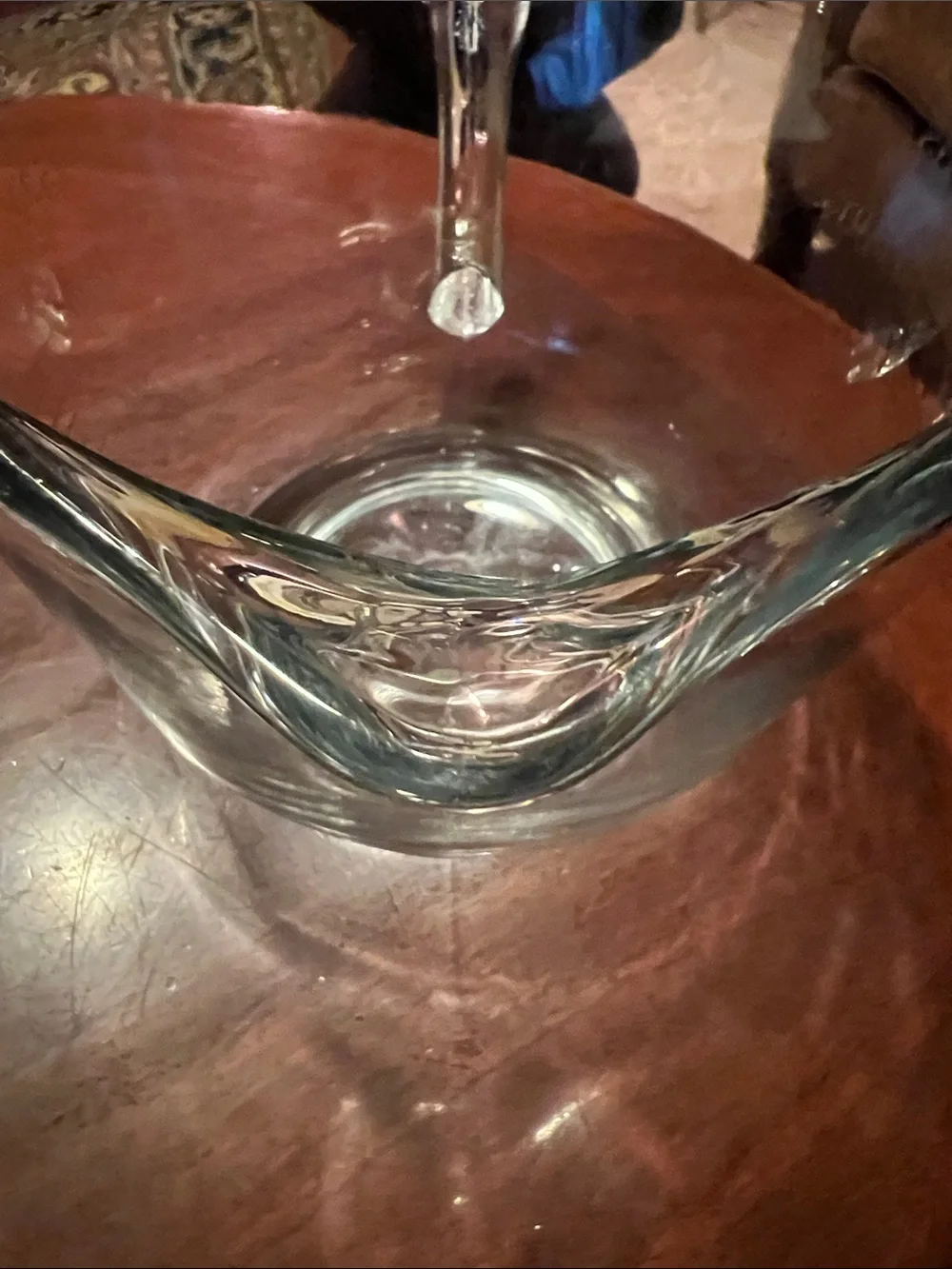 Vintage Anchor Hocking Essentials 8 Cup Clear Glass Measuring Batter Bowl